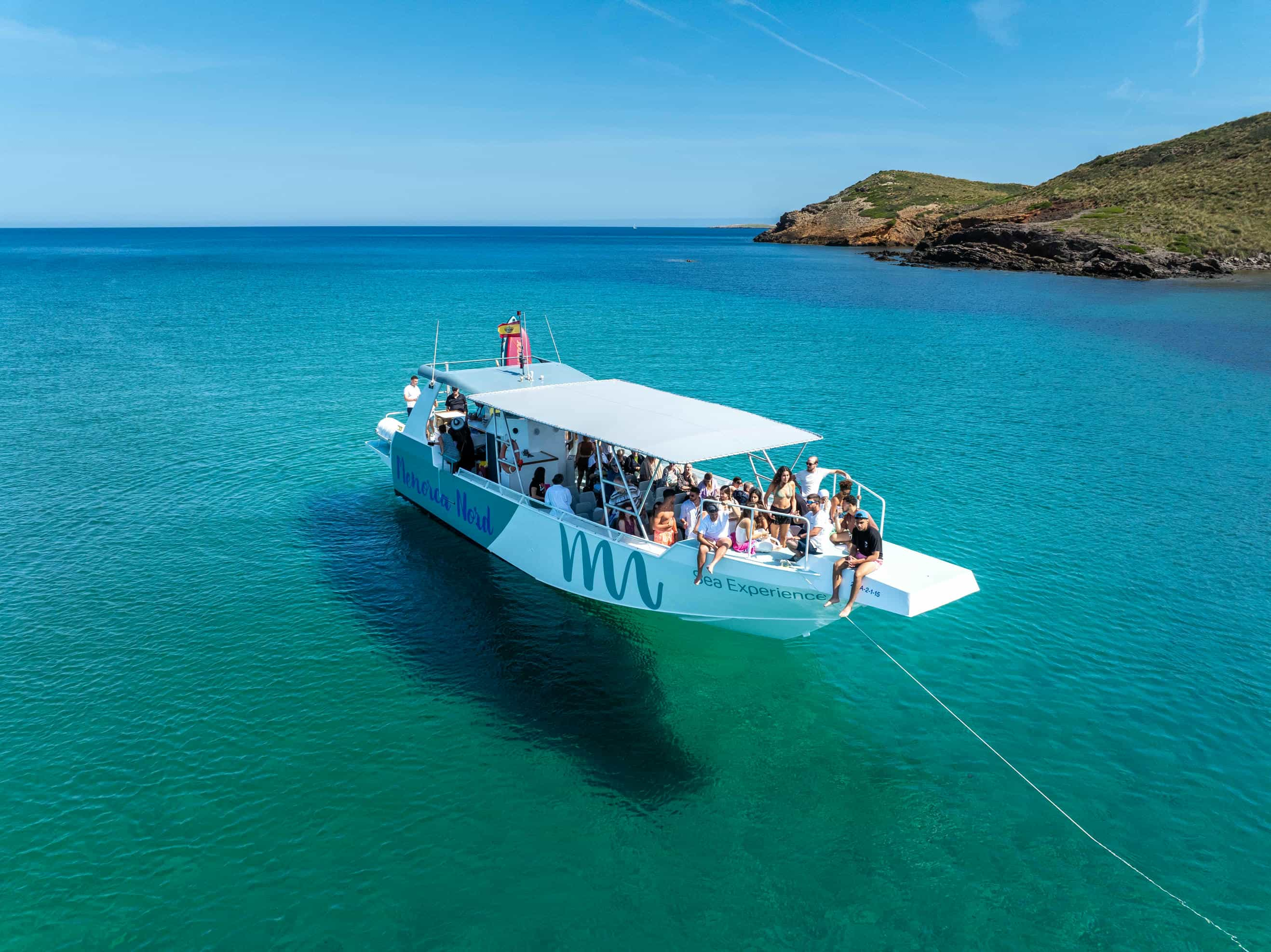 Paseo en barco desde Fornells 