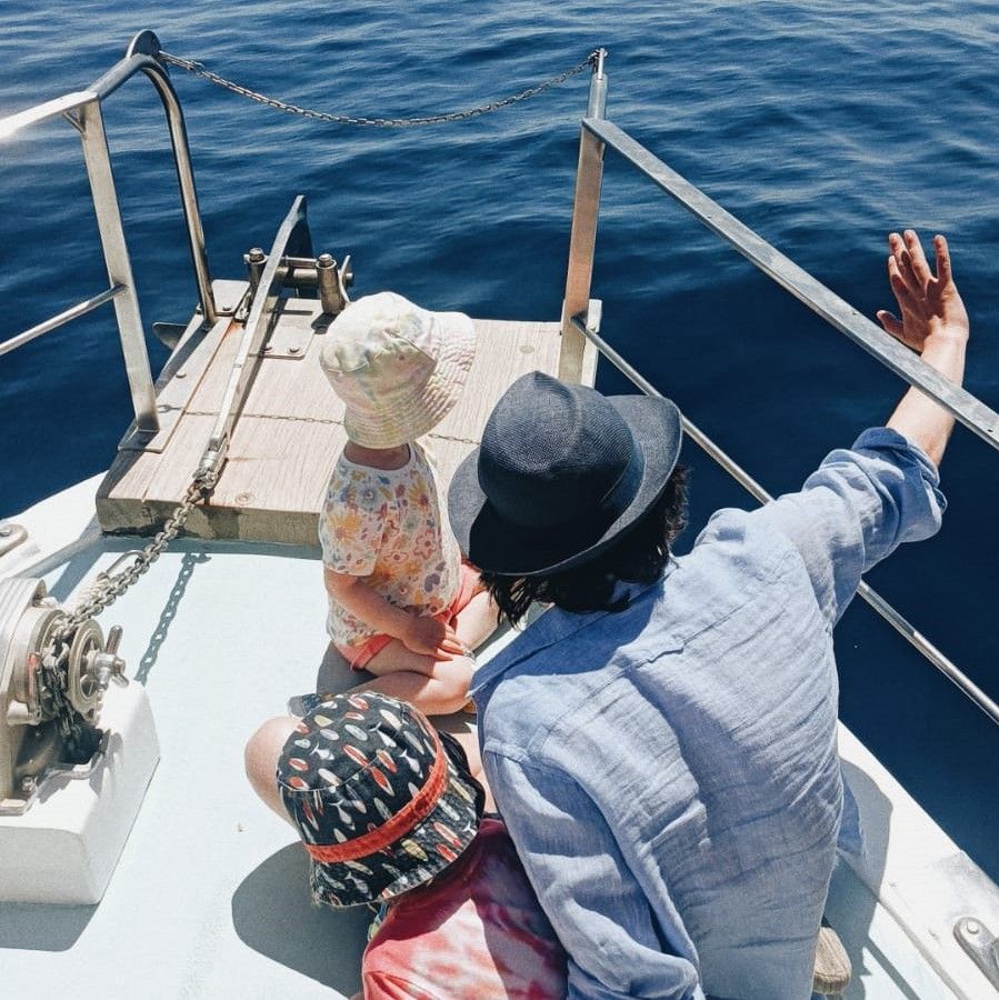 Enjoying the sailing